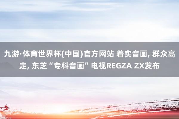 九游·体育世界杯(中国)官方网站 着实音画, 群众高定, 东芝“专科音画”电视REGZA ZX发布